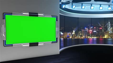 963 News Background With Green Screen Myweb