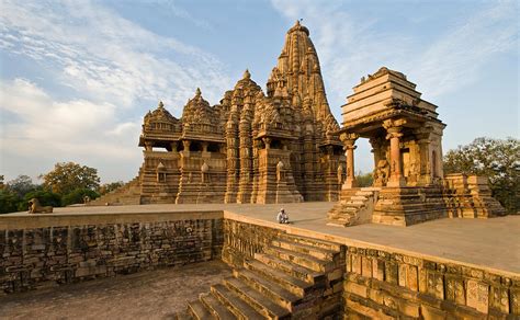 Staircase In A Temple Khajuraho Photograph By Panoramic