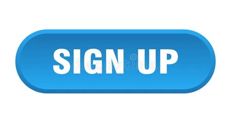 Sign Up Button Stock Vector Illustration Of Vector 158491376