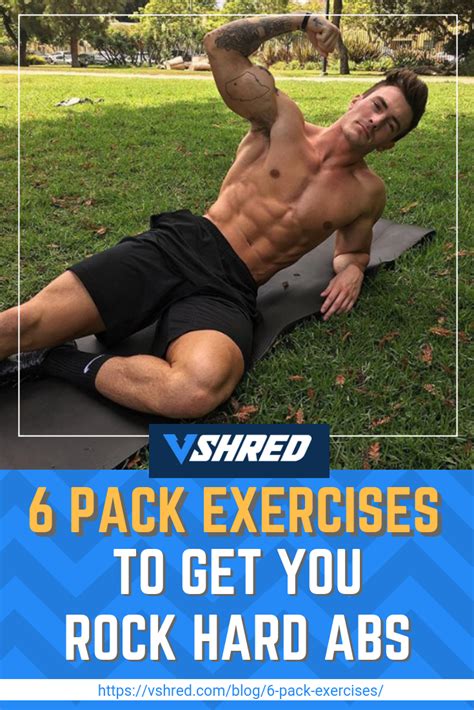 6 Pack Exercises To Get You Rock Hard Abs V Shred Abs Workout Best