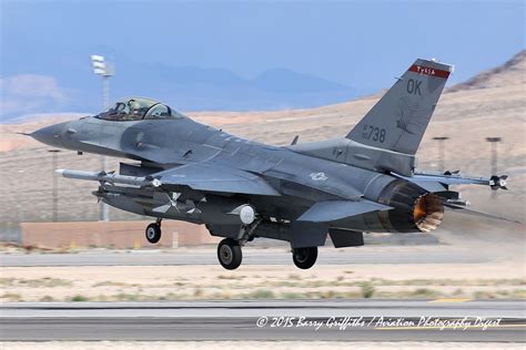 General Dynamics F 16c Viper Usaf 90 0738 Ok Ang 138th Fw 125th Fs
