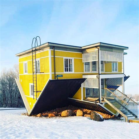 Upside Down House House Reconstruction