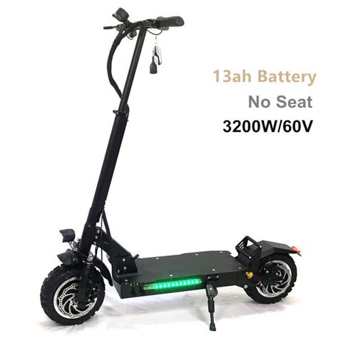 Flj 11inch Off Road Electric Scooter 60v 3200w Strong Powerful New