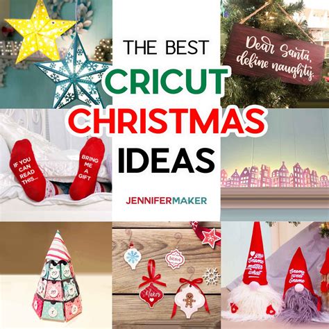Cricut Christmas Ideas Free SVGs Tutorials Jennifer Maker