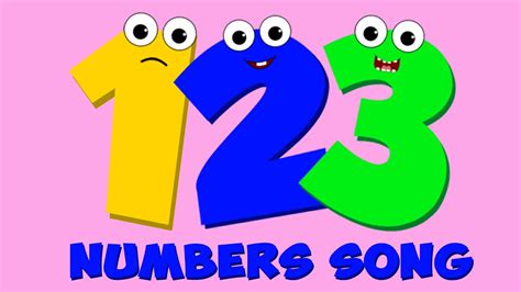 Numbers Song 123 Song Youtube