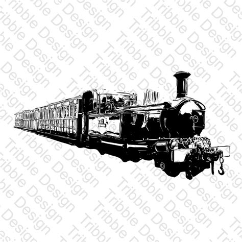 Steam Train Svg Steam Locomotive Decal Cut Files Vinyl Etsy