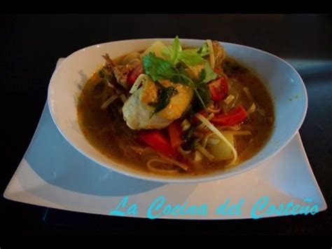Encuentras recetas deliciosas y sanas. La Cocina del Costeño - Sopa de Pollo con fideo, receta ...
