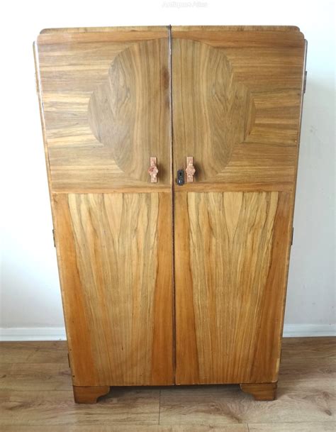 Ducal victoria solid pine tallboy wardrobe, large bottom drawer. Art Deco Walnut Tallboy Wardrobe - Antiques Atlas