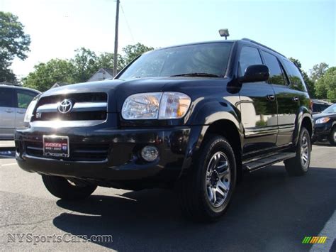 2005 Toyota Sequoia Limited 4wd In Black 255069