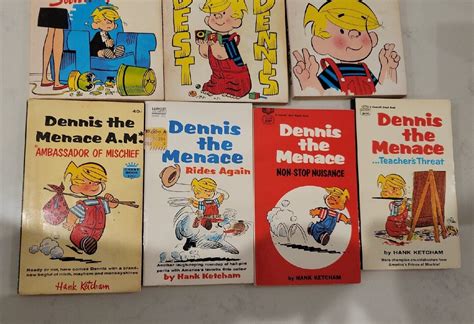 Lot Of 11 Vintage Dennis The Menace Comic Books 1950s 60s By Hank
