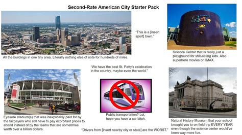 Second Rate American City Starter Pack Starterpacks