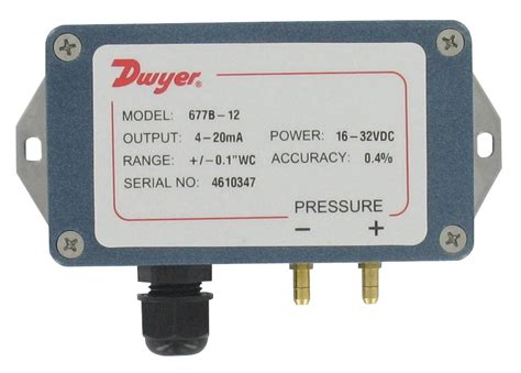 Series 677b Nema 4 Differential Pressure Transmitter Dwyer Instruments