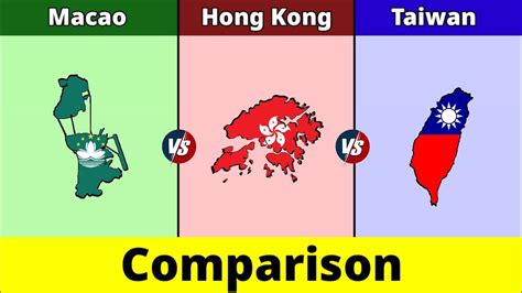 Macao Vs Hong Kong Vs Taiwan Taiwan Vs Hong Kong Vs Macao