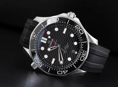 Wts Omega Seamaster Diver 300m 42mm Co Axial 8800 Black Wave Dial 210