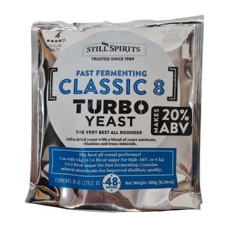 Still Spirits Classic 8 Turbo Yeast 180g