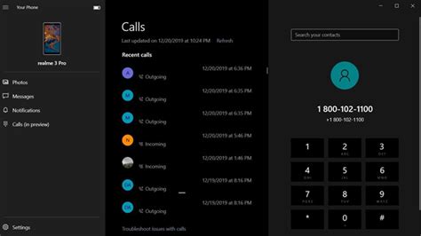 How To Use The Your Phone App On Windows 10 To Call And Sms On Smartphones