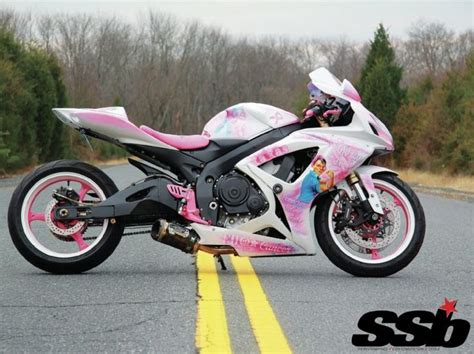 Suzuki gsxr 1000 artist complex says : Beautiful pink motorcycle. | Paint Jobs | Pinterest ...