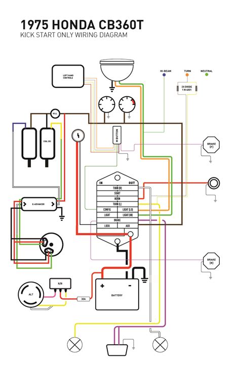 Honda Cb360 Wiring Diagram Wiring Diagram