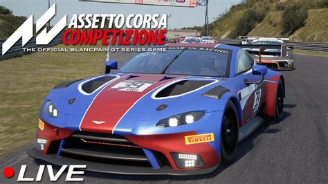 Assetto Corsa Competizione Gt Zandvoort Race Acr League Live Youtube