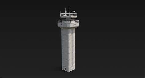 3d Air Traffic Tower