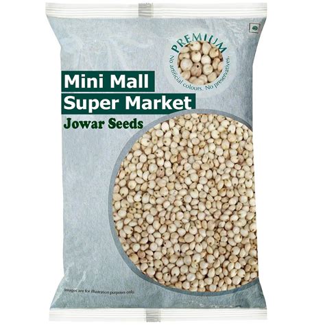 Minimall Super Market Organic Whole White Jowar Seedsjawar Sorghum
