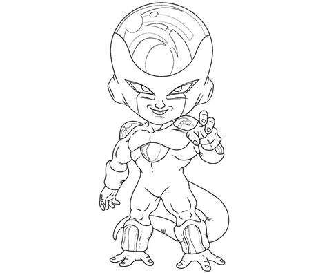 Frieza Coloring Pages At Free Printable Colorings