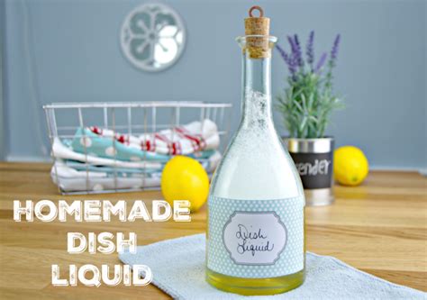 Homemade Dish Liquid Recipe Mom 4 Real