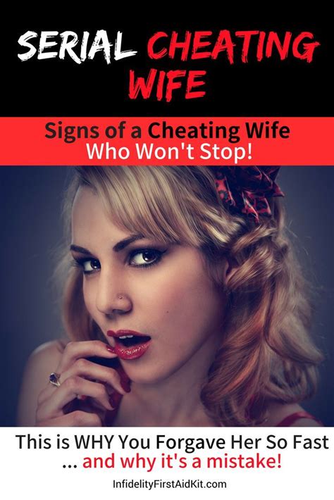 Serial Cheating Wife Signs Of A Cheating Wife Who Will Never Stop Infidelity First Aid Kit