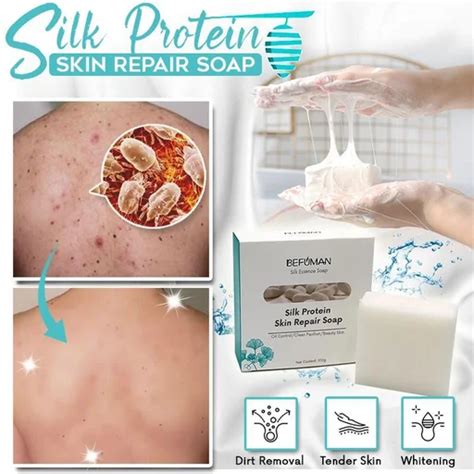 Silk Protein Skin Repair Soap Make Your Life Easier