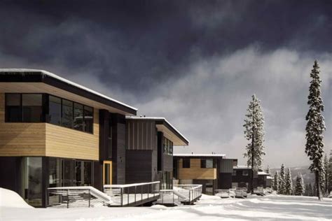 Eco Friendly Mountainside Homes Reimagine The Classic Ski Chalet
