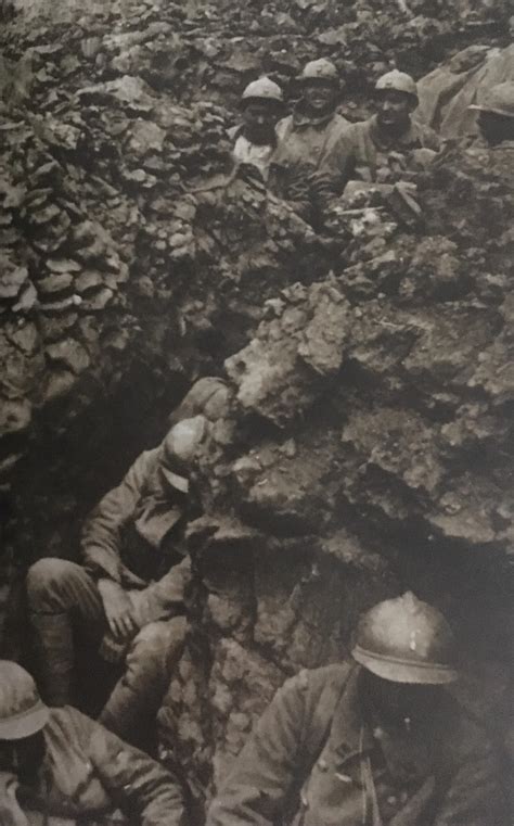 Hill 304 French Soldiers Just Conquered The Half Moon Trench On July