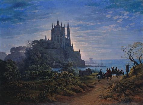 Hd Wallpaper Landscape Painting Gothic Gothic Architecture