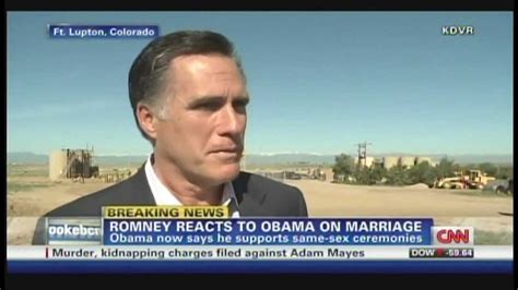 Mitt Romney Opposes Same Sex Marriage‎ May 9 2012 Youtube Free