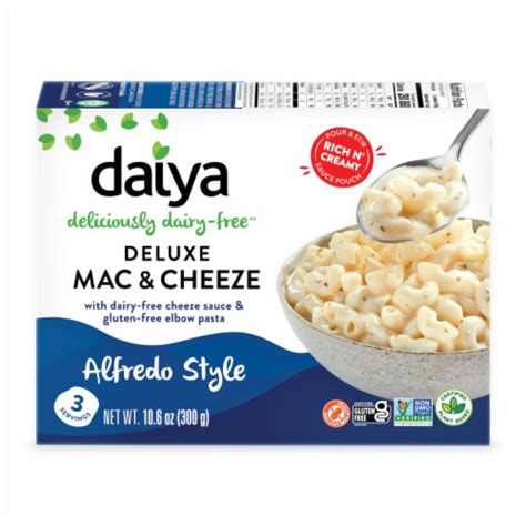 Daiya Dairy Free Gluten Free Alfredo Style Vegan Mac And Cheese 106 Oz Fred Meyer