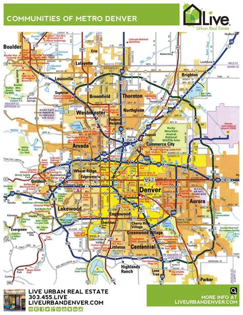 Denver Metro Rail Map