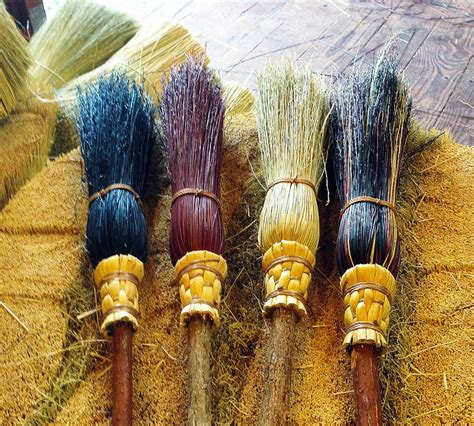 Small Wedding Besom Jumping Broom In Your Choice Of Natural Black