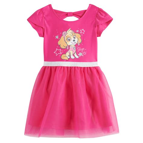 Toddler Girl Paw Patrol Skye Tulle Dress Justice Clothing Outfits