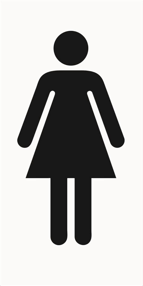 Sign For Ladies Toilet Clipart Best