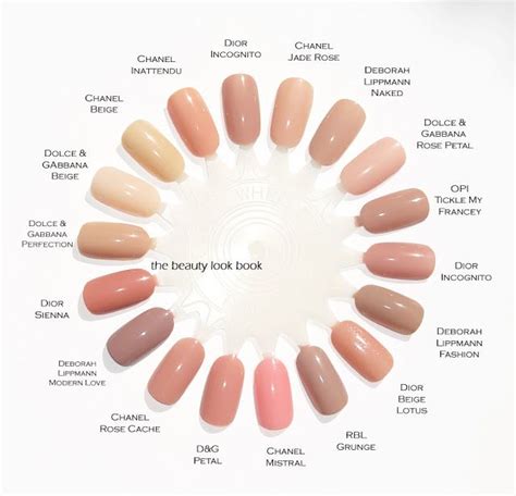 The Beauty Look Book Color Focus Pink Nudes For Nails Hair Makeup