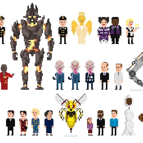 The Pixelwho Project Original Doctor Who Pixel Art Prints By Nathan