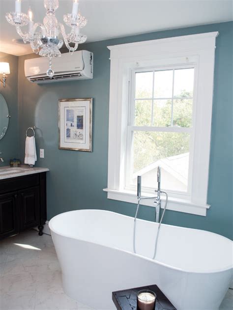 Blue used alone is usually not the best color for a kitchen but in any other space you can make it work. Sherwin Williams Blue | Houzz