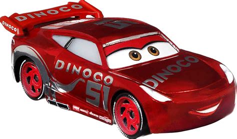 Disney Cars And Pixar Cars Racing Red Dinoco Cruz Ramirez Miniature