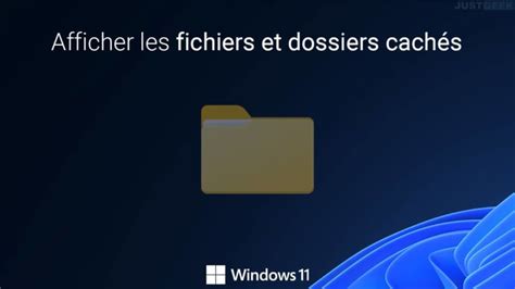 Windows Comment Afficher Les Fichiers Et Dossiers Cach S