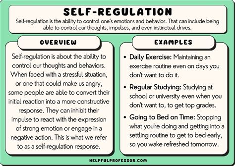 21 Self Regulation Examples 2023