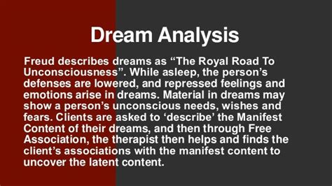 😊 Freud And Dream Interpretation The Freudian Symbolism In Your Dreams