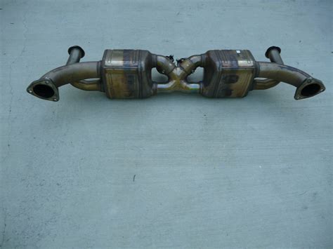 Porsche 911 Front Exhaust Muffler Sport 99111143707 99111143705 Oem Oe