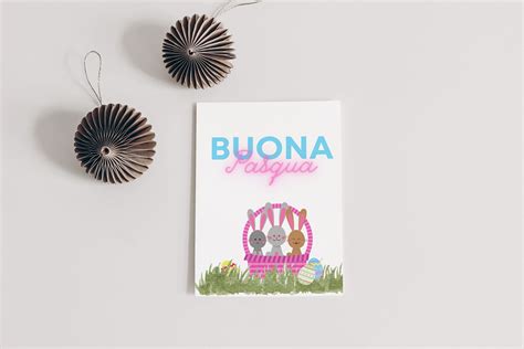 Buona Pasqua Biglietto Auguri Da Stampare Italian Easter Italian