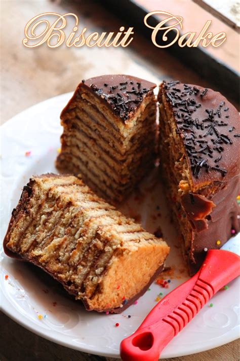 I made made cakes in oven, cakes in microwave, cakes in pressure cooker so far, but this is my first recipe for no bake biscuit cake. Easy Biscuit Cake Recipe / No Bake Biscuit Cake Recipe ...