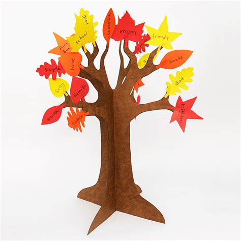 Thankful Tree Kids Crafts Fun Craft Ideas