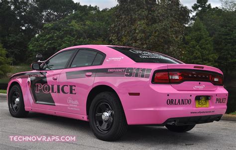 Pink Police Car Wrap Graphics For Pinktober Pink Police Ca Flickr
